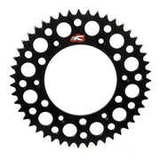 Renthal Ultralight Rear Sprocket - Kawasaki KX 125/250 1980-2008, KXF 250/450 2004-24 - 51T Black