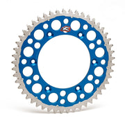 Renthal Twin Ring Rear Sprocket - Yamaha YZ/YZF/WRF 125-450 1999-2024 - 50T Blue