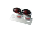 Bike It Universal Twin Cateye Rear Light