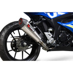 Scorpion Serket Taper Full System Stainless Steel Exhaust - Suzuki GSX-R 125/150 2017 - 2018