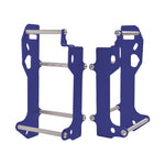 CrossPro Aluminium Radiator Braces - Yamaha YZF450 2010-13 - Blue