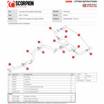 Scorpion Car Exhaust GPF-Back System (Non-Resonated) (Valved) Indy - Hyundai i30 Fastback (GPF Model) 2019 - 2020