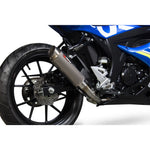 Scorpion RP-1 GP Full System Satin Titanium Exhaust - Suzuki GSX-R 125/150 2017 - 2018