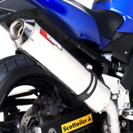 Scorpion Factory Stainless Round Exhaust - Suzuki SV 650 2004 - 2015