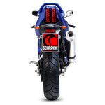 Scorpion Factory Carbon Oval Exhaust Carbon Outlet Suzuki SV 650 04-11