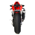 Scorpion Factory Carbon Oval Exhaust Aprilia RSV4 2009 - 2014