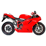 Scorpion Factory Carbon Oval Exhaust Carbon Outlet Ducati 1098 08>Current