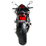 Scorpion Power Cone Satin Titanium Oval Exhaust - Honda CB 1000 R 2008 - 2017