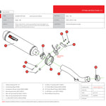 Scorpion Factory Carbon Oval Exhaust - Honda VFR 1200 with panniers 2010 - 2017