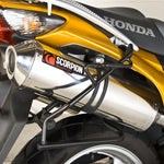 Scorpion Factory Carbon Oval Exhaust Carbon Outlet Honda XL 1000 V,VARADERO 98>Current