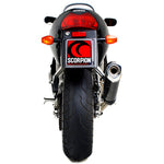 Scorpion Factory Carbon Oval Exhaust - Honda CBR 600 Fi F4i 2001 - 2008