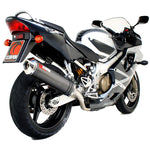 Scorpion Factory Satin Titanium Round Exhaust - Honda CBR 600 Fi F4i 2001 - 2008