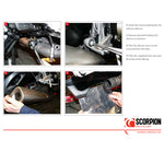 Scorpion Power Cone Carbon Oval Exhaust Honda CBR 1000 RR 2008 - 2011