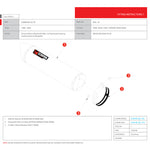 Scorpion Factory Carbon Round Exhaust Carbon Outlet Kawasaki ZX7 R 96-03