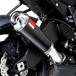 Scorpion Power Cone Carbon Oval Exhaust Kawasaki ZX-6R 2009 - 2012