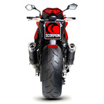 Scorpion Factory Stainless Oval Exhaust Carbon Outlet Kawasaki Z1000 10-Current