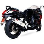 Scorpion Factory Stainless Oval Exhaust Carbon Outlet Suzuki GSX 1300R Hayabusa 08>Current