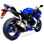 Scorpion Tagma Carbon Oval Exhaust Suzuki GSXR750 K8-10 08-10