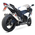 Scorpion Power Cone Carbon Oval Exhaust Suzuki GSXR 1000 K9 2009 - 2011