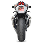 Scorpion Power Cone Stainless Oval Exhaust Carbon Outlet Suzuki GSXR 1000 K9 09-11