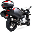 Scorpion Factory Stainless Round Exhaust Carbon Outlet Suzuki GSF 1250 Bandit GT 07>Current