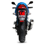 Scorpion Factory Carbon Round Exhaust Carbon Outlet Suzuki GSF 600 Bandit/650 Bandit 00-06