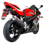 Scorpion Factory Carbon Round Exhaust Carbon Outlet Suzuki GSXR 750 Y-K 99-05