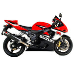 Scorpion Factory Carbon Oval Exhaust - Suzuki GSXR 750 Y-K 1999 - 2005