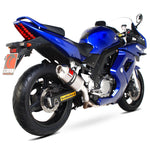 Scorpion Carbine Satin Titanium Extreme Exhaust - Suzuki SV 650 2000 - 2015