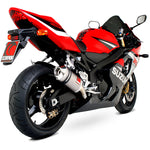 Scorpion Carbine Satin Titanium Extreme Exhaust Carbon Outlet Suzuki GSXR 750 Y-K 99-05