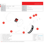 Scorpion Carbine Satin Titanium Extreme Exhaust Carbon Outlet Suzuki GSXR 1000 01-04