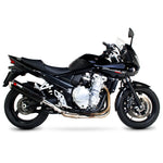 Scorpion Factory Stainless Oval Exhaust Carbon Outlet Suzuki GSF 1250 Bandit 07>Current