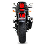 Scorpion Factory Carbon Round Exhaust - Suzuki GSF 650 Bandit 2007 - 2011