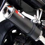 Scorpion Factory Carbon Round Exhaust Carbon Outlet Yamaha YZF 600 R6 03-05