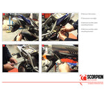 Scorpion Factory Carbon Round Exhaust - Yamaha FZS 600 Fazer FZ6 2004 - 2006