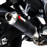 Scorpion Factory Carbon Oval Exhaust - Yamaha FZ1/FZ1S 2006 - 2016