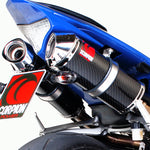 Scorpion Factory Satin Titanium Oval Exhaust - Yamaha YZF 1000 R1 2009 - 2014