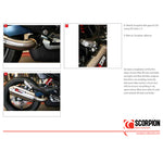 Scorpion Factory Stainless Oval Exhaust Carbon Outlet Yamaha XJ6 09>Current