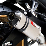 Scorpion Factory Stainless Oval Exhaust - Yamaha FZ8 2010 - 2016