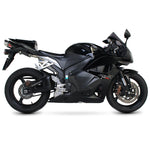 Scorpion Stealth Carbon Oval Exhaust Carbon Outlet Honda CBR 600 RR 07-Current