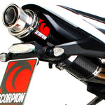 Scorpion Stealth Satin Titanium Oval Exhaust Honda CBR 600 RR 05-06