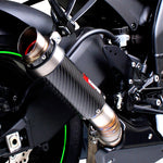 Scorpion RP-1 GP Carbon Round Exhaust - Kawasaki ZX10 R 2008 - 2010