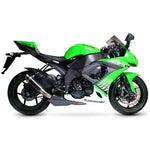 Scorpion RP-1 GP Carbon Round Exhaust - Kawasaki ZX10 R 2008 - 2010