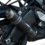 Scorpion RP-1 GP Satin Titanium Round Exhaust Kawasaki ZX-6R 2013 - 2019