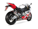 Scorpion Serket Taper Satin Titanium Oval Exhaust - BMW S1000RR 2009 - 2014