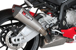 Scorpion Serket Taper Satin Titanium Oval Exhaust - BMW S1000RR 2009 - 2014