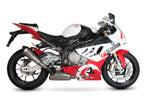 Scorpion Serket Taper Satin Titanium Oval Exhaust - BMW S1000RR 2009 - 2014