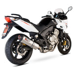 Scorpion Serket Carbon Oval Exhaust - Honda CBF 600 2008 - 2014