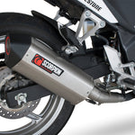 Scorpion Serket Stainless Oval Exhaust - Honda CBR 250 R 2011 - 2016