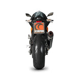 Scorpion Serket Carbon Oval Exhaust - Kawasaki Z800e 2013 - 2016